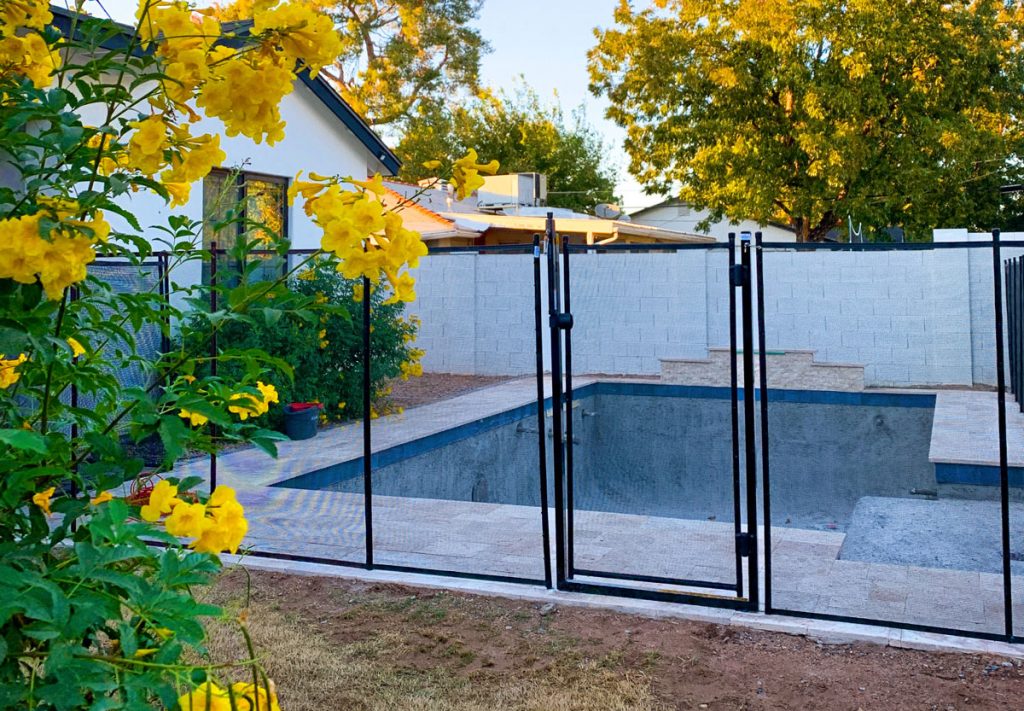 Arizona Pool Guard - How Much Does a Removable Mesh Fence Cost?